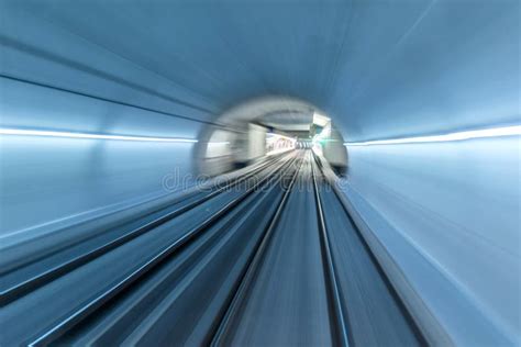 Real Tunnel With High Speed Stock Photo Image Of Motion People 44216008