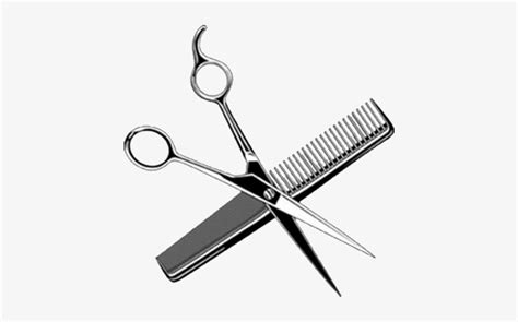 Clipper Vector Barber Equipment Hair Scissors And Comb Free