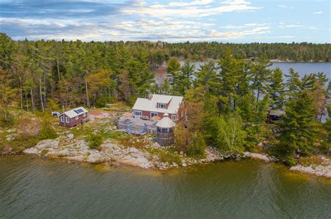 This Private Island With A Cottage For Sale In Ontario Costs Less Than