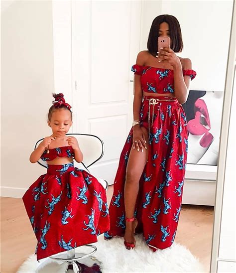 Pin By Anta On African Fashion Mom Daughter Outfits Mother Daughter