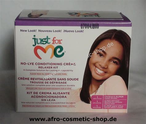 Just For Me Relaxer Kit Super Afro Cosmetic Shop