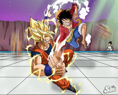 Goku Vs Luffy Tenkaichi Universal By Saodvd On Deviantart