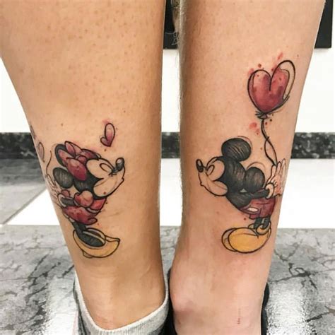 ink your love with these creative couple tattoos kickass things disney tattoos disney