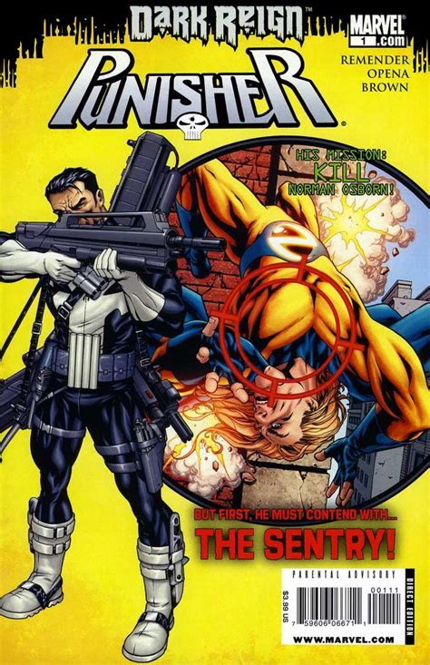 Punisher 1 Living In Darkness Part 1 Issue Punisher Comic Book