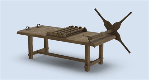 Torture Rack Model Turbosquid 1154454