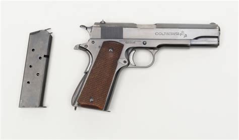 Colt 1911 A1 Government Model Semi Auto Pistol 45 Cal 5 Barrel