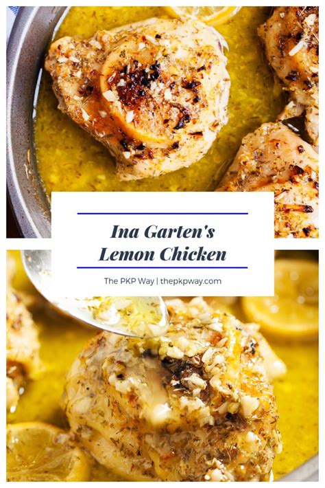 It's made with garlic, butter, lemon, thyme, and rosemary. Ina Garten's Lemon Chicken | Recipe | Ina garten lemon ...