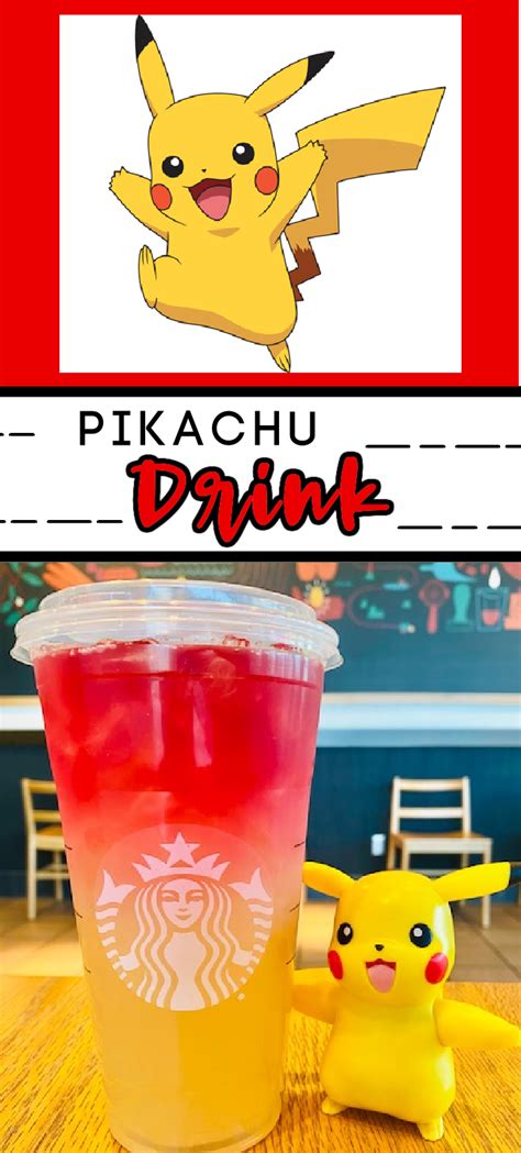How To Order The Starbucks Pikachu Drink Starbucks Teas Drinks