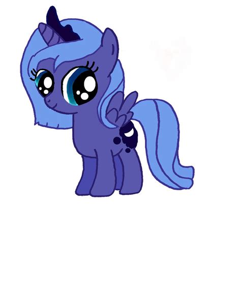 Filly Luna By Dragonsong3 On Deviantart