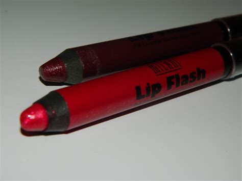 Blush Tree A Look Using Milani Lip Flash Glossy Pencils Reviewswatches