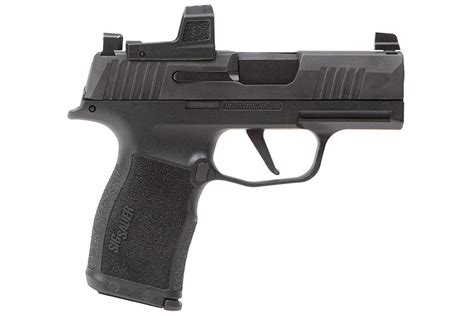 Sig Sauer P365x 9mm Micro Compact Pistol With Romeozero Elite 3 Moa Red