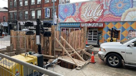 CP24 On Twitter Massive Sinkhole Swallows Part Of Dundas Street Ahead