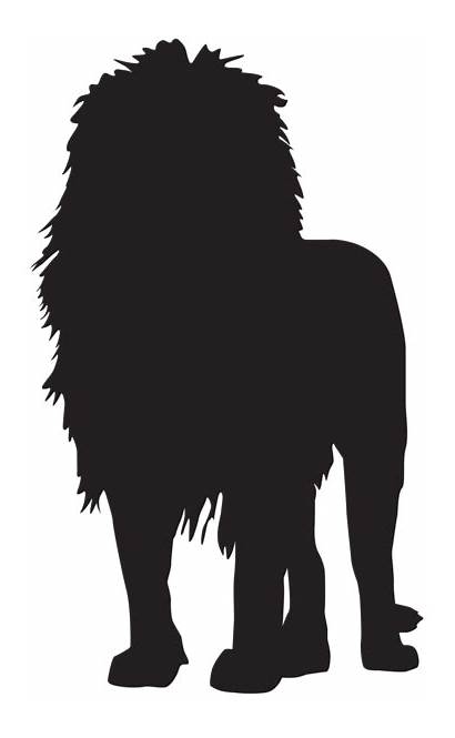 Lion Silhouette Transparent Clip Clipart Silhouettes Shadow