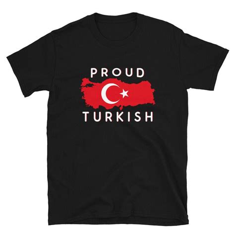 Turkey Flag Proud Turkish T Shirt Etsy Uk