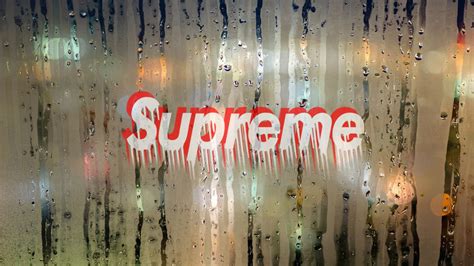 You can choose the supreme. HD Drippy Supreme logo cool background/wallpaper ...