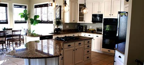 Kitchen cabinet refinishing is our most economical way of brightening and renewing your kitchen cabinets without replacing them. Picasso cabinet refinishing | Home kitchens, Kitchen ...