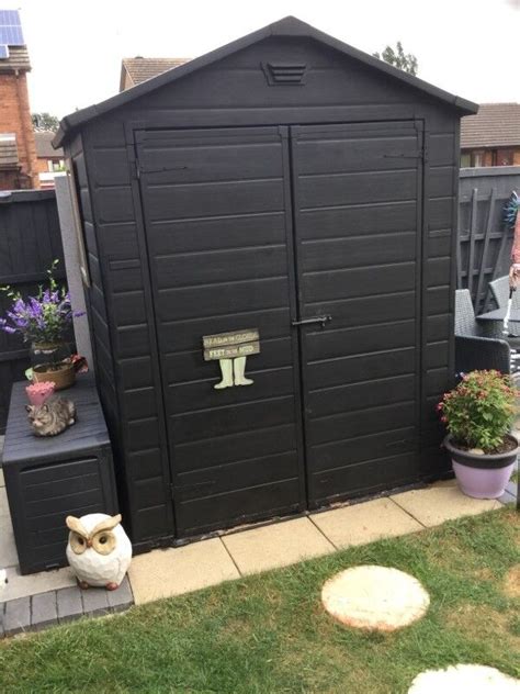 Plastic Heavy Duty Garden Shed Double Doors In Lincoln Lincolnshire