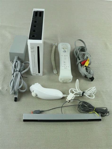 Nintendo Wii Rvl 001 White Console For Parts Wii Remote Controller