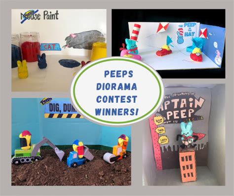 Announcing Our Winners In The Peeps Diorama Contest Salinas Public