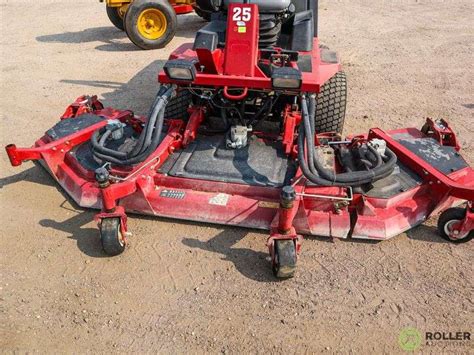 Toro Groundsmaster 4100 D 4wd Ride On Batwing Mower Roller Auction