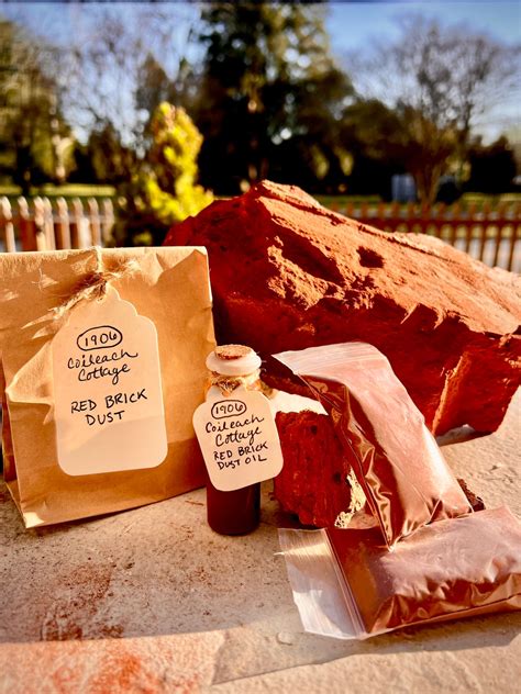 Red Brick Dust And Red Brick Dust Oil Combo Etsy