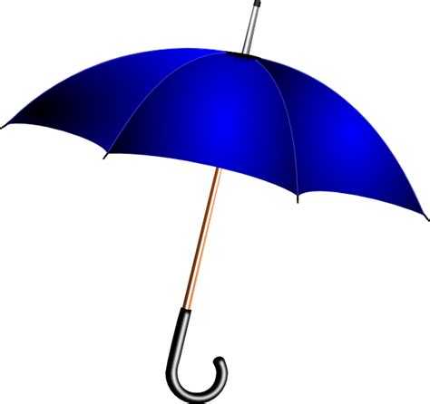 Open Blue Umbrella Clip Art At Clker Com Vector Clip Art Online