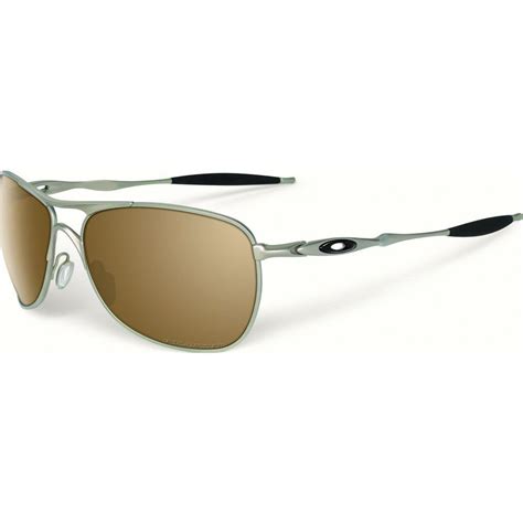 Oakley Iconic Ti Crosshair Titanium Sunglasses Tungsten Iridium Polarized Titanium