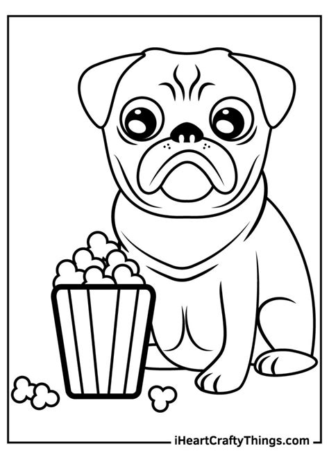 Pug Coloring Pages (Updated 2022)