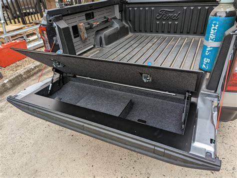 Px Ford Ranger Tailgate Storage 2011 2022 Huracan Fabrication