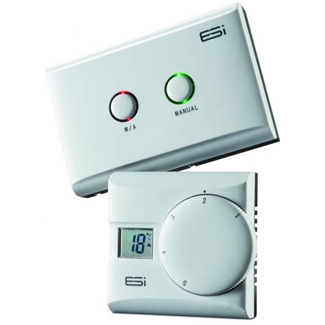 ESI Wireless Digital Room Thermostat ESRTERFW Plumbing Heating From Build Plumb Materials