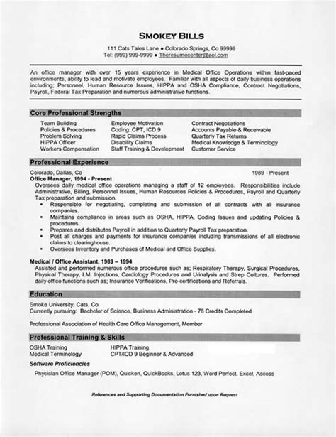 A lot of people will look up to you once you get that managerial position. Medical Office Manager Resume Example