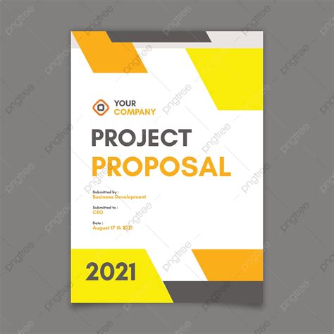 Proposal Cover Png Vector Psd And Clipart With Transparent