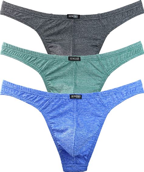 Ikingsky Men S Thong Underwear Soft Stretch T Back Mens Underwear Ebay