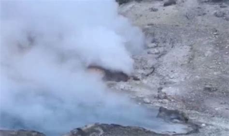 Yellowstone Volcano Latest Shock Video Shows Terrifying Crack At