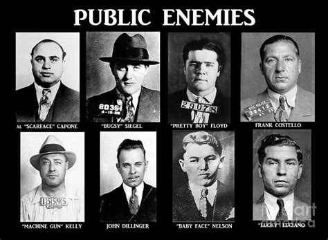 Og Photograph Original Gangsters Public Enemies By Paul Ward