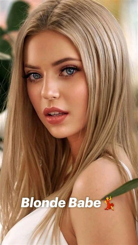 Blonde Babe💃 Beauty Girl Brunette Beauty Beautiful Eyes