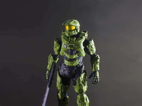 3d Printed Master Chief Halo 16 Scale Kit By Lacalavera Pinshape