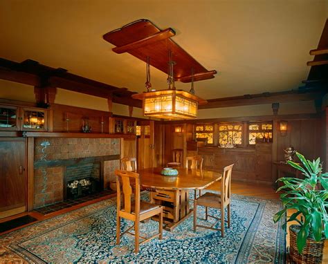 The second floor contains the bedrooms, and the third is an attic. Michael Freeman Photography | Gamble House