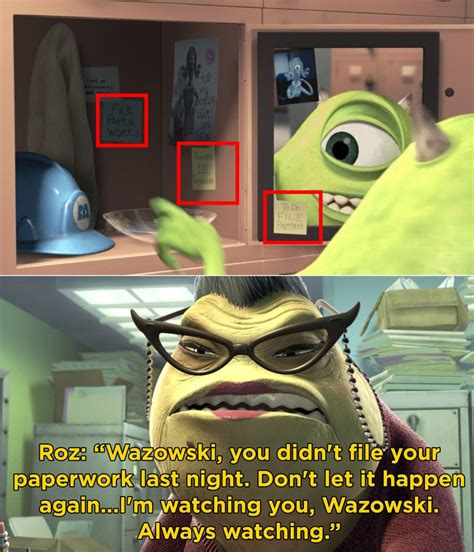21 Details From Monsters Inc That Ll Make You Say How Did I Not