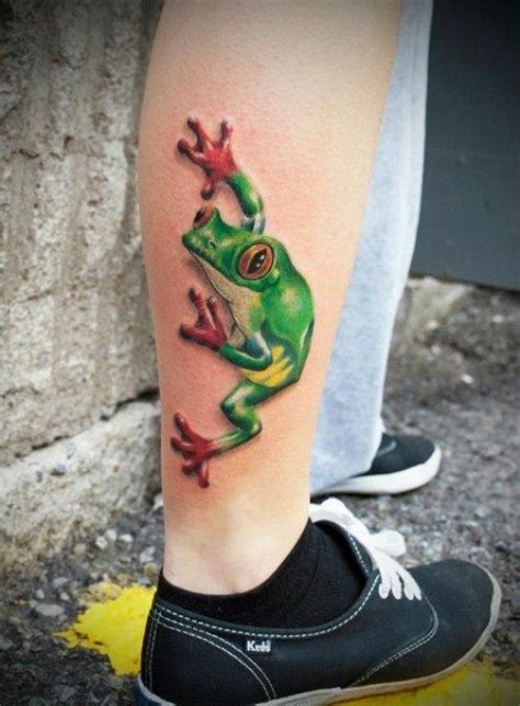 40 Frog Tattoos With Their Unique Meanings Tattooswin Tree Frog