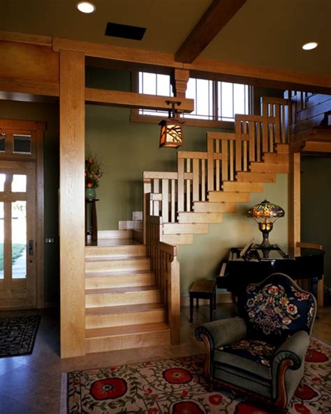 @ home prep books and training. Elegant Craftsman Style Interiors to Give Warmth and ...