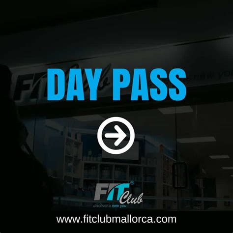 1 Day Gym Pass Fit Club Mallorca