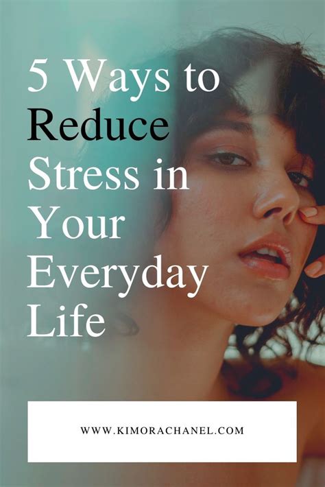How To Reduce Stress In Your Everyday Life In 2020 Reduce Stress