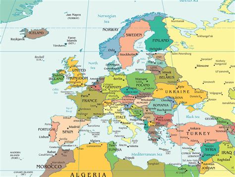 Cartes d'Europe Archives - Carte-monde.org
