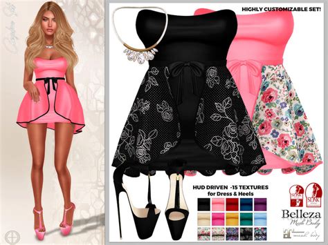 second life marketplace [hh] angelica set