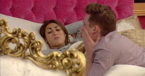 celebrity big brother video watch luisa zissman tell lee ryan to man up as tensions rise in