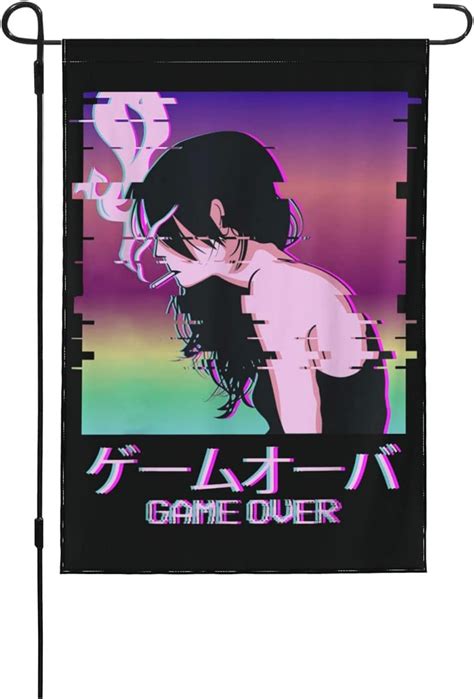Japanese Vaporwave Sad Anime Girl Game Over Indie Aesthetic