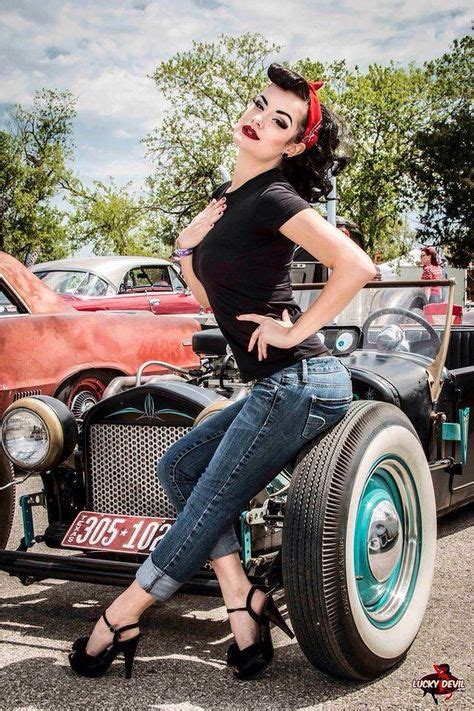 Pin By Max Kaiser On Hot Rod Pin Up Girls Pinterest Girls Cars And Hot Cars