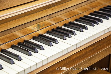 Sold Cable Spinet Arrived At Miller Piano Specialists Miller Piano