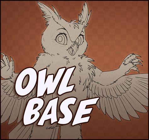 Anthro Owl Base For Adopts And Refs 2021 Etsy